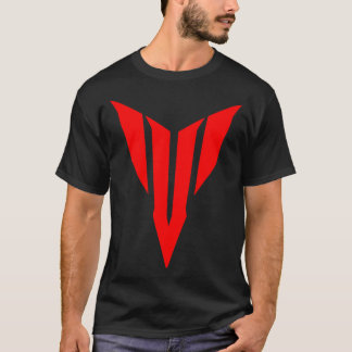 Yamaha MT FZ Logotyp Red Pullover Hoodie T Shirt