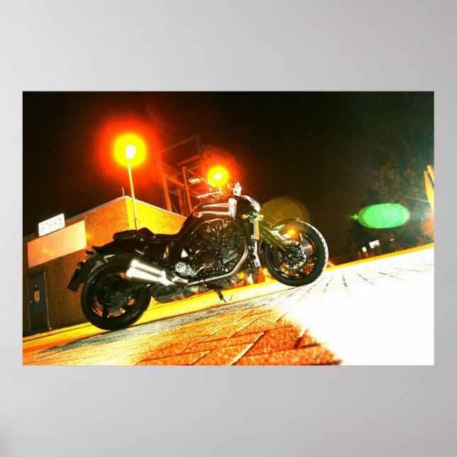 Yamaha New V-Max Poster (Framsidan)