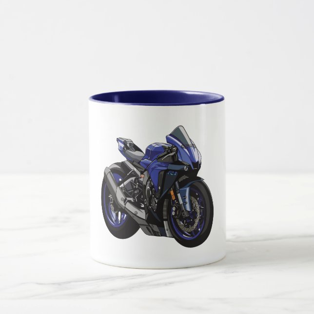 Yamaha R1 cute style Mugg (Center)