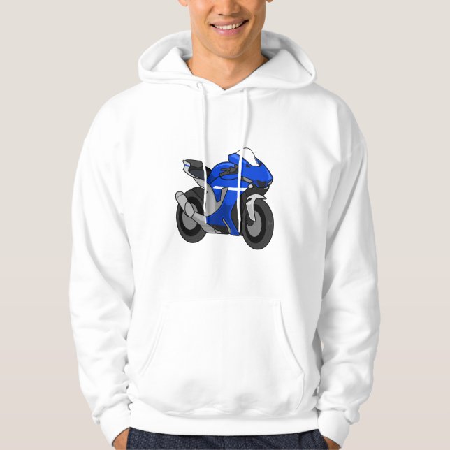 Yamaha R1 simple style Hoodie (Framsida)