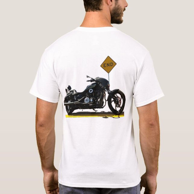 Yamaha Stryker "avslutar" skjortan T-shirt (Baksida)