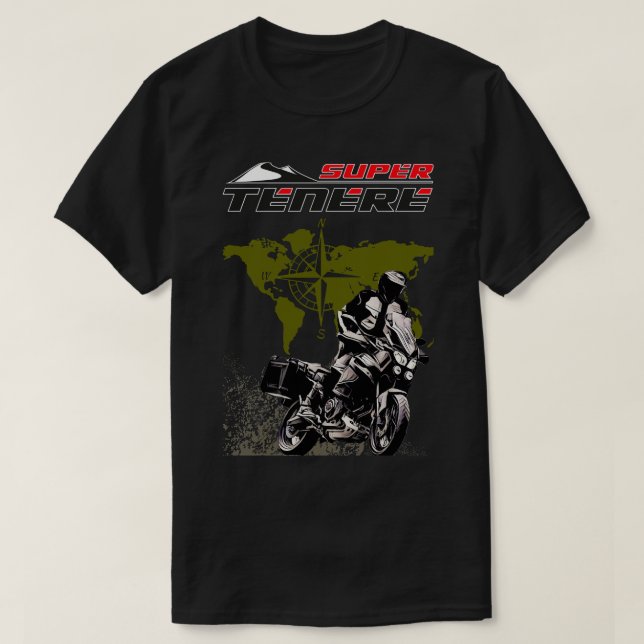 Yamaha Toppen Ténéré 1200 Classic T Shirt (Design framsida)
