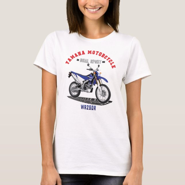 YAMAHA WR250R Anpassningsbar Designer T-Shirt (Framsida)