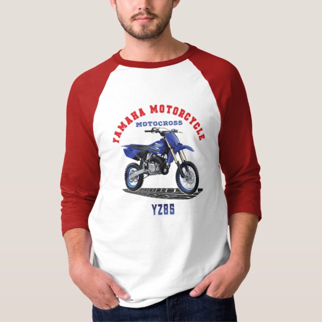 YAMAHA YZ85 Anpassningsbar Designer Apparatur T-Sh T Shirt (Framsida)