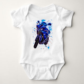 Yamaha YZF R1 Art Skriv ut Tee Shirt