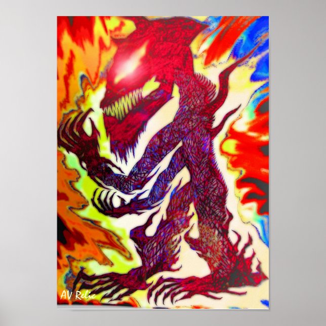 Yamahachi Varg Poster (Framsidan)