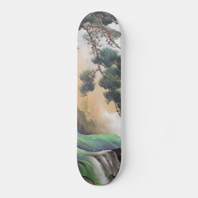 Yamamoto Shunkyo - Vår på berget Skateboard Bräda 20 Cm (Framsida)