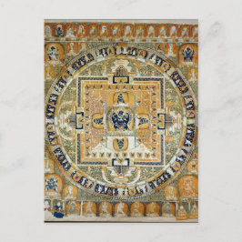 Yamantaka Vajrabhairava Tibetan Gudom Mandala Vykort