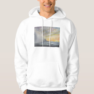 Yamato dyker upp från den Stillahavs- typhoonen Sweatshirt Med Luva