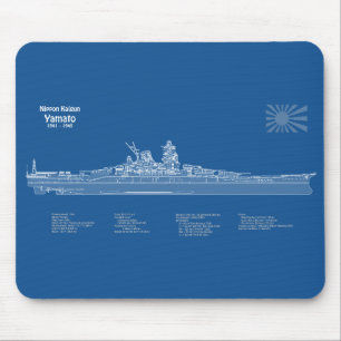 Yamato - Frakt Blueprint Plans ABD Musmatta