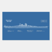 Yamato - Frakt Blueprint Plans ABD