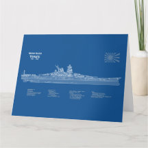 Yamato - Frakt Blueprint Plans ABD