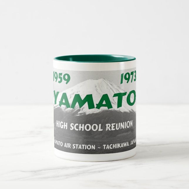 Yamato high school Två-Tonad mugg (Center)