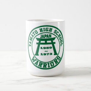 Yamato högstadiumkrigare kaffemugg