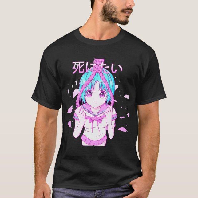 Yami Kawaii Hera Noose School T Shirt (Framsida)