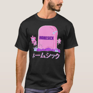 Yami Kawaii Japansk estetisk Rosa Pastel Goth T Shirt