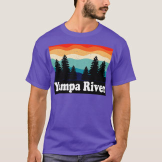 Yampa River Colorado Retro T Shirt