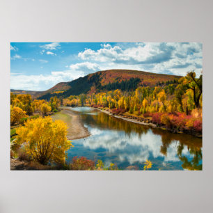Yampa River på hösten Poster