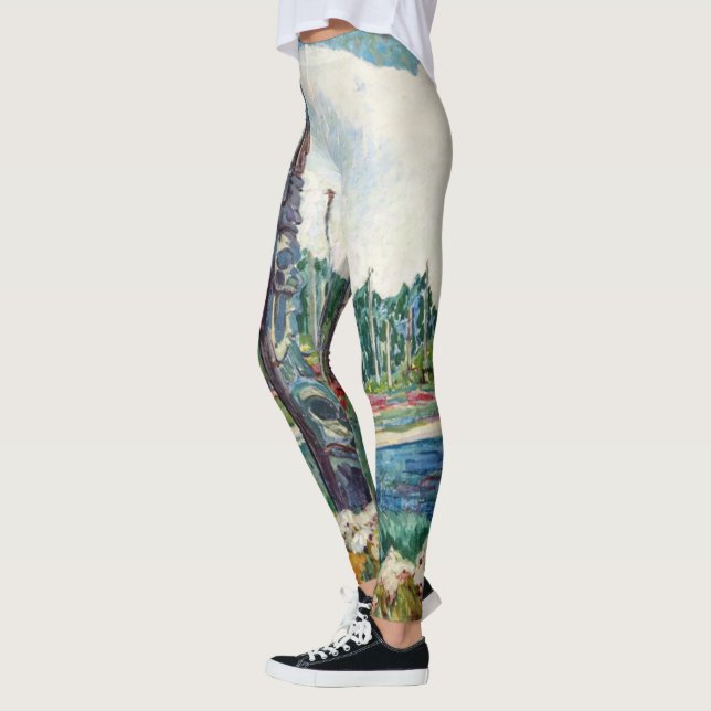 Yan Q.C.I, 1912 by Emily Carr Leggings (Vänster)