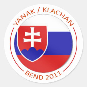 Yanak/Klachan Reunion Stickers Runt Klistermärke