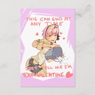 Yandere Operator Valentine 3 Inbjudningar