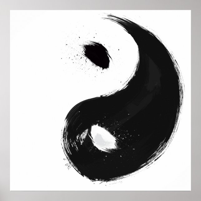 Yang 24 tum x 24 tum, värde Poster Pappert (projek (Framsidan)