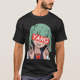 Yang Anime Girl Vaporwave Andrew för president 200 T Shirt