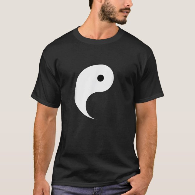 Yang Matchande Yin Yang Kostym T Shirt (Framsida)