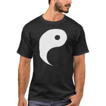 Yang T-tröja, looks som är underbara med Yin