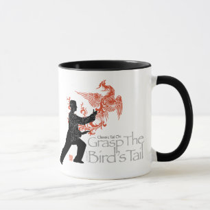 Yang Tai Chi"avfyra Phoenix" den keramiska muggen Mugg