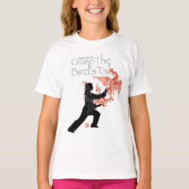 Yang Tai Chi"avfyra Phoenix" den ljusa T-tröja Tröja