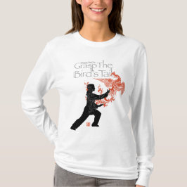 Yang Tai Chi"avfyra Phoenix" den ljusa T-tröja Tröja