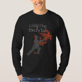 Yang Tai Chi"avfyra Phoenix" den mörka T-shirt