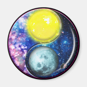 Yang-Yin/Sol-Måne magnet