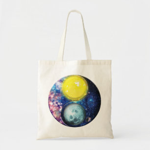 Yang-Yin / Sol-Måne Tote Bag Tygkasse