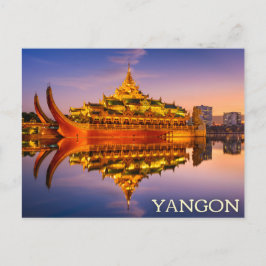Yangon, Myanmar (Burma) vykort