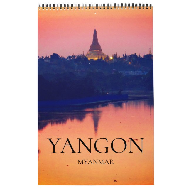 Yangon-resor Kalender (Omslag)