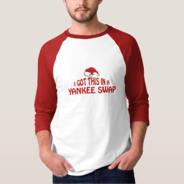 Yankee Swap Gift - Santa Hat Tee Shirt