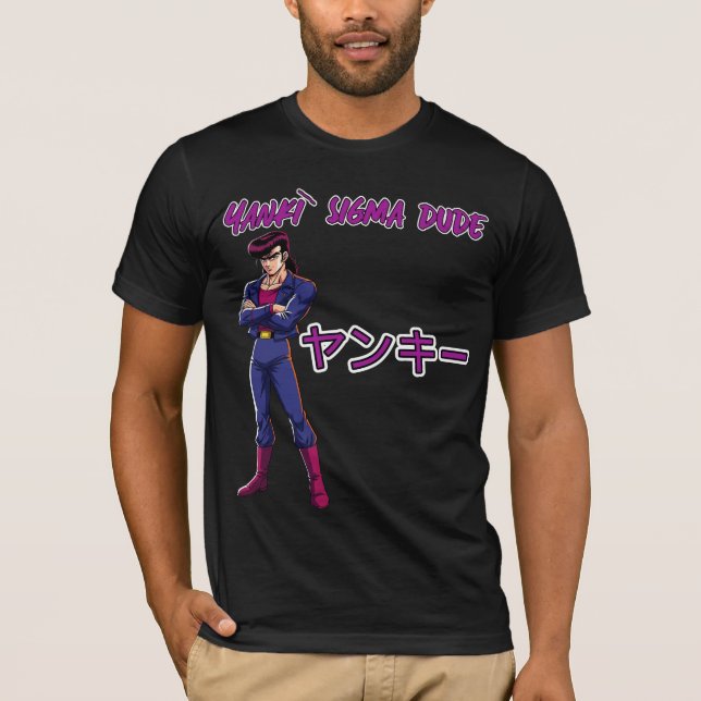 Yankī Sigma Kille  T Shirt (Framsida)