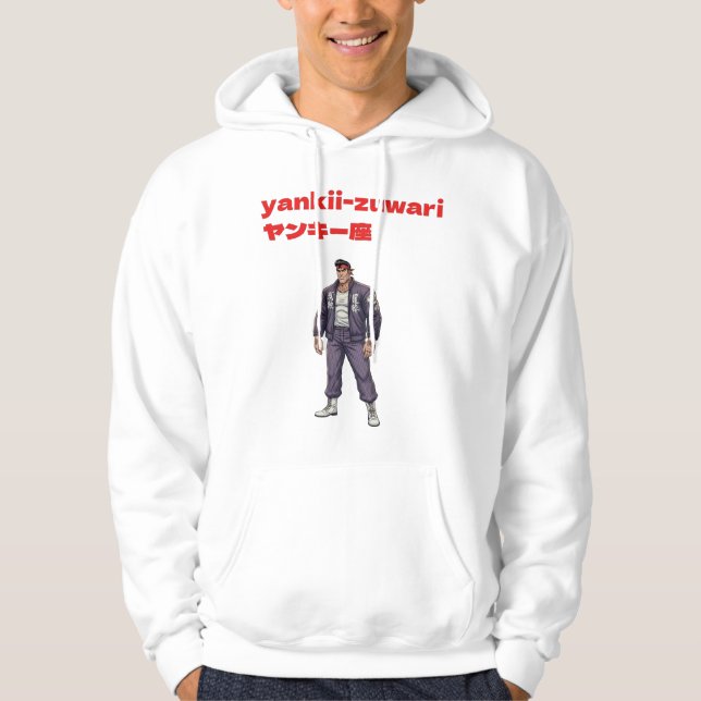 Yankii-Zuwari Hoodie (Framsida)