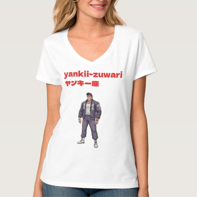Yankii-Zuwari T Shirt (Framsida)