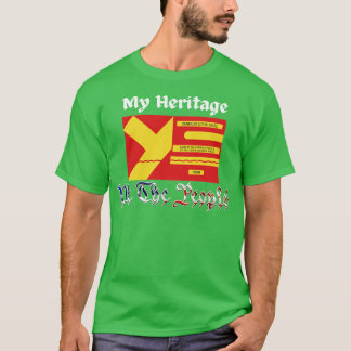 Yankton Sioux nation Tribe Flagga mitt arv T Shirt