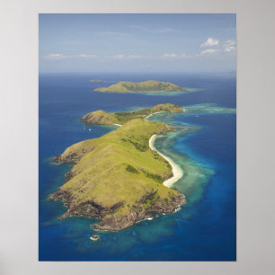 Yanuya Island, Mamanucaöarna, Fiji Poster