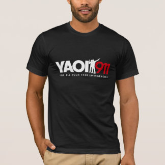 Yaoi 911 T-tröja (mörkfärger) Tee