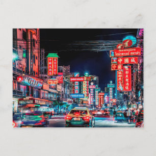 Yaowarat Road Vykort