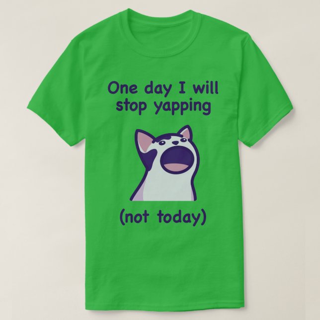 Yappa Mörk Text T Shirt (Design framsida)
