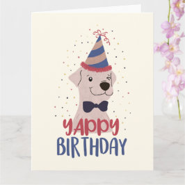 Yappy Birthday Kort