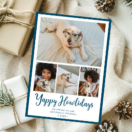 Yappy Howlidays 4 Foto Julkort