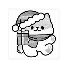 Yappy Howlidays - Cute God-Tecknaden Hund Självfärgande Stämpel