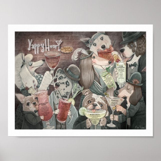 Yappy-timskrift Poster (Framsidan)